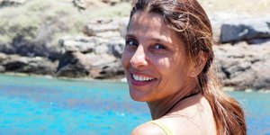 H Πόπη Τσαπανίδου στις διακοπές της