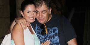 Ο Δημήτρης Σταρόβας με την αγαπημένη του