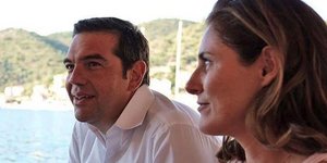Αλέξης Τσίπρας & Περιστέρα Μπαζιάνα (Φωτογραφία: Instagram)
