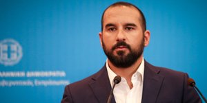 Ο Δημήτρης Τζανακόπουλος / Φωτογραφία: Eurokinissi