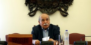 Ο Νίκος Βούτσης/ Φωτογραφία intime news
