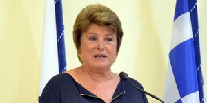 Η καθηγήτρια Χρυσή Βιτζιλάκη/ Φωτογραφία ΑΠΕ