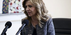 Η υφυπουργός Παιδείαςς Μερόπη Τζούφη