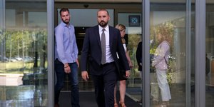 Ο Δημήτρης Τζανακόπουλος/ Φωτογραφία intime news