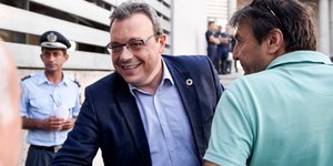 Ο Σωκράτης Φάμελλος/ Φωτογραφία intime news