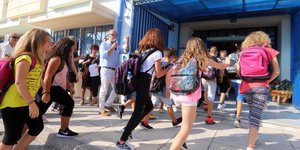 Μαθητές /Φωτογραφία intime news