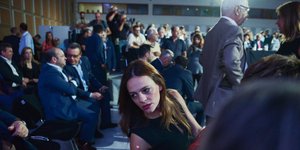 Εφη Αχτσιόγλου στη ΔΕΘ /Φωτογραφία: Intime News