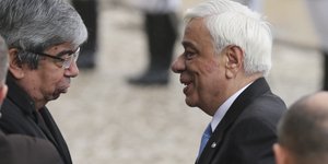 Ο Προκόπης Παυλόπουλος με τον πρόεδρο της Πορτογαλίας