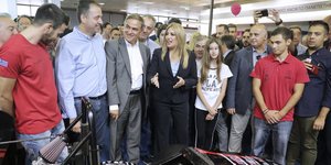 Φώφη Γεννηματά στη ΔΕΘ /Φωτογραφία: Intime News