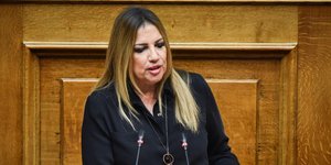 Η Φώφη Γεννηματά (Φωτογραφία: EUROKINISSI/ ΤΑΤΙΑΝΑ ΜΠΟΛΑΡΗ)