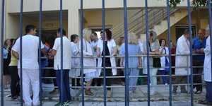 Γιατροί σε νοσοκομείο/Φωτογραφία: Eurokinissi