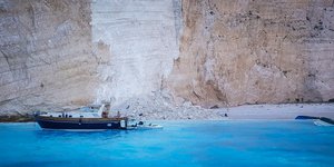 Κατολίσθηση στο Ναυάγιο (Φωτογραφία: EUROKINISSI/ΗΜΕΡΑ ΖΑΚΥΝΘΟΥ)