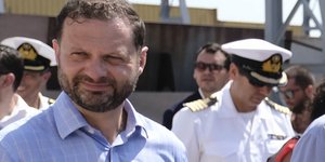 Ο Πάνος Ξενοκώστας της Οnex Shipyads / Φωτογραφία: Eurokinissi