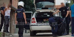 Ο δράστης (αριστερά) συνελήφθη -Φωτογραφία: Lamiareport