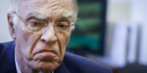 Ο Βασίλης Λεβέντης στην συνεδρίαση της ΚΟ της Ενωσης Κεντρώων- φωτογραφία eurokinissi