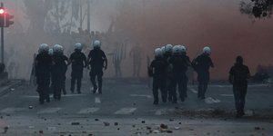 Διμοιρία των ΜΑΤ/ Φωτογραφία: INTIME NEWS- ΛΙΑΚΟΣ ΓΙΑΝΝΗΣ