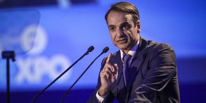 Ο Κυριάκος Μητσοτάκης (Φωτογραφία: (ΜΟΤΙΟΝΤΕΑΜ/ΒΑΣΙΛΗΣ ΒΕΡΒΕΡΙΔΗΣ)
