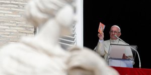 Πάπας Φραγκίσκος (Φωτογραφία: AP Photo/Alessandra Tarantino)