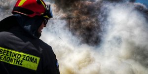 Νεκρός πυροσβέστης στις Σέρρες (Φωτογραφία: EUROKINISSI/ΓΙΩΡΓΟΣ ΚΟΝΤΑΡΙΝΗΣ)