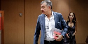 Ο Σταύρος Θεοδωράκης (Φωτογραφία: EUROKINISSI/ΓΙΩΡΓΟΣ ΚΟΝΤΑΡΙΝΗΣ)