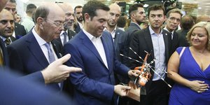 Ο Αλέξης Τσίπρας στη ΔΕΘ (Φωτογραφία: EUROKINISSI/ MOTIONTEAM)