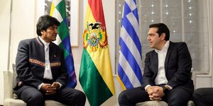 Τσίπρας-Μοράλες/Φωτογραφία: Twitter/ Prime Minister