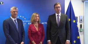 Οι πρόεδροι Κοσόβου και Σερβίας