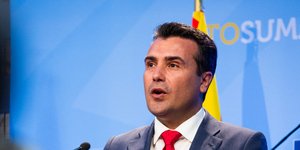 Ο Ζόραν Ζάεφ/ Φωτογραφία αρχείου: Eurokinissi 