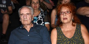 Η Χρυσούλα Διαβάτη και ο Νικήτας Τσακίρογλου /Φωτογραφία: NDP Photo Agency