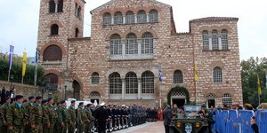 Ο Άγιος Δημήτριος στη Θεσσαλονίκη/Φωτογραφία: Eurokinissi