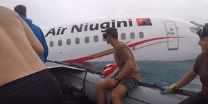 Ο Δύτης- ήρωας της πτώσης του αεροσκάφους AIR NIUGINI/ Φωτογραφία: Instagram