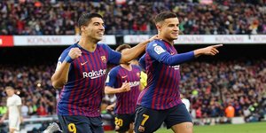 Σκόρερ οι Σουάρες και Κουτίνιο