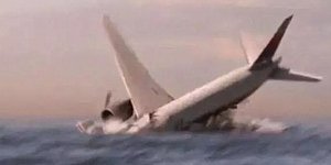 Αναπαράσταση για το πως μπορεί να έπεσε το χαμένο Boeing/ Φωτογραφία: National Geographic
