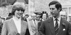 O πρίγκιπας Κάρολος και η τότε μέλλουσα σύζυγός του