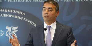Ο Νικολά Ντιμιτρόφ/ Φωτογραφία: AP- Boris Grdanoski