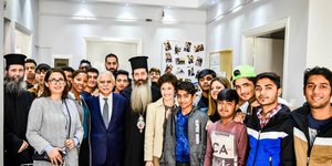 Η Αρχιεπισκοπή Αθηνών και η Τοπική Αυτοδιοίκηση στο πλευρό των ανήλικων προσφύγων της «ΑΠΟΣΤΟΛΗΣ» -Φωτογραφίες: Τηλέμαχος Παππάς