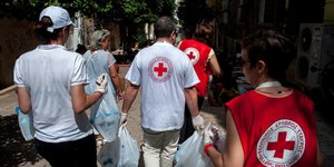 Ωρα μηδέν για τον ελληνικό ερυθρό σταυρό /Φωτογραφία: Intime News-Mπαμπούκος Γιώργος 