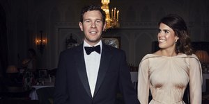 Το ζευγάρι πριν από το γαμήλιο δείπνο