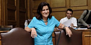 Η Θεανώ Φωτίου/Φωτογραφία: Eurokinissi