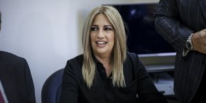 Η Φώφη Γεννηματά/ Φωτογραφία: EUROKINISSI- ΣΤΕΛΙΟΣ ΜΙΣΙΝΑΣ