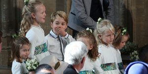 Ο πρίγκιπας Τζορτζ με την ξαδέρφη του