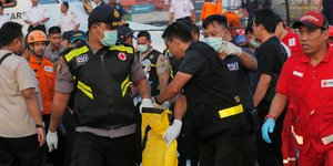 συντριβή αεροσκάφους στην Ινδονησία/Φωτογραφία: AP