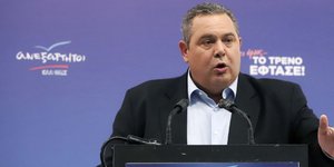 Ο πρόεδρος των ΑΝΕΛ Πάνος Καμμένος / Φωτογραφία: Eurokinissi/ΤΡΥΨΑΝΗ ΦΑΝΗ