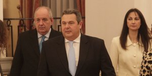 Καμμένος για Κουίκ: Τους διορίσαμε σε υπουργικούς θώκους και μας κάνουν κριτική /Φωτογραφία: Εurokinissi