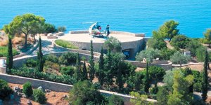 Η βίλα της οικογένειας Κουτσολιούτσου στις Σπέτσες /Φωτογραφία αρχείου