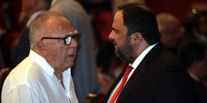 Κόκκαλης και Μαρινάκης /Φωτογραφία: Εurokinissi