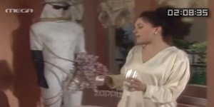 Η στιγμή που διακόπηκε το σήμα