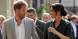 Η Μέγκαν Μαρκλ και ο Πρίγκιπας Χάρι/ Φωτογραφία: AP