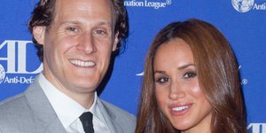 Ο Τρέβορ Ένγκελσον και η Μέγκαν Μαρκλ /Φωτογραφία: Splashnews/Ideal Image