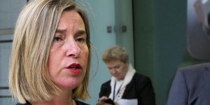 Η Φεντερίκα Μογκερίνι/ Φωτογραφία: EUROKINISSI- ΕΥΡΩΠΑΪΚΗ ΕΝΩΣΗ